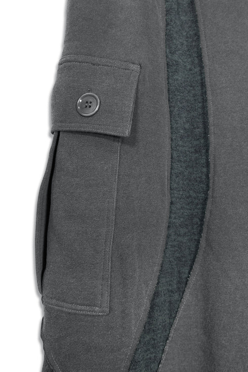 UNALOME LONG SKIRT -CHARCOAL-